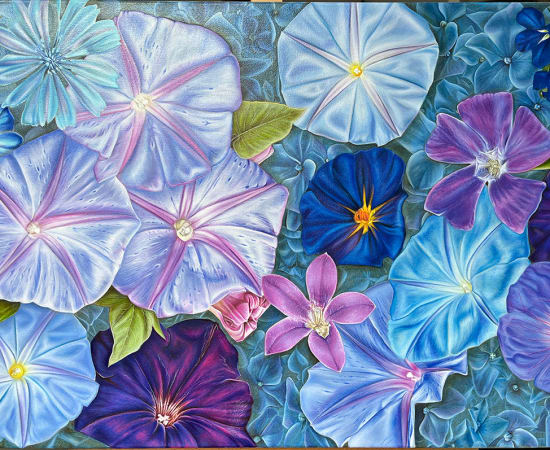 Olga Calado, Blue Symphony, 2025