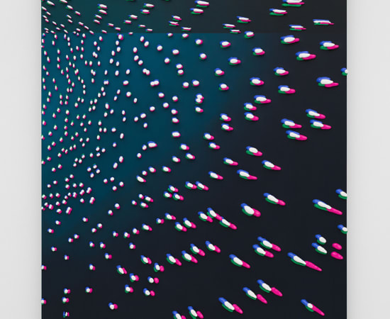 Joseph Parra, Starlight (Blue-Green), 2023