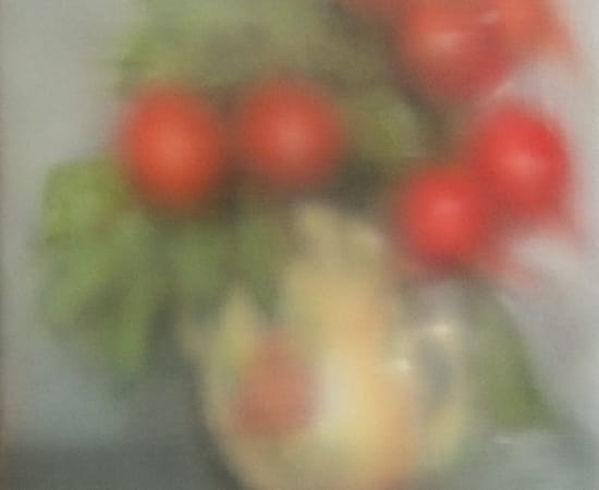 Sherry Kerlin, Radishes in a Vase, 2025