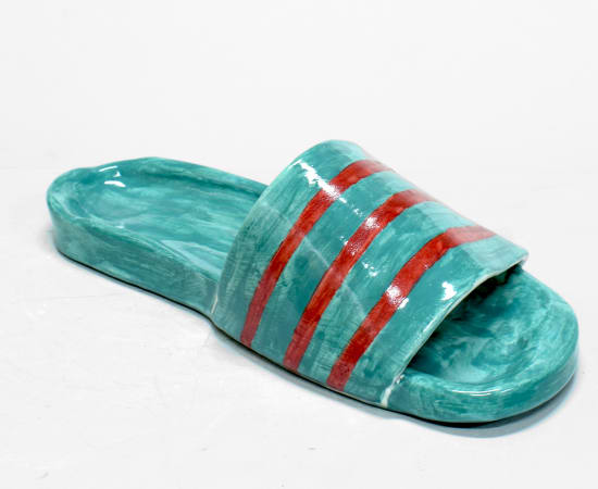 Chris Rijk, Green slippers, 2023