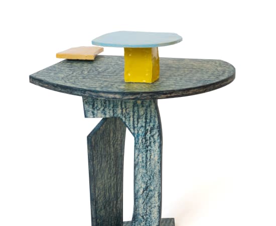 Kiki van Eijk, 3-d Collage table Blue
