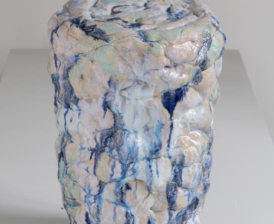 Natasja Alers, Side Table III - Light Blue