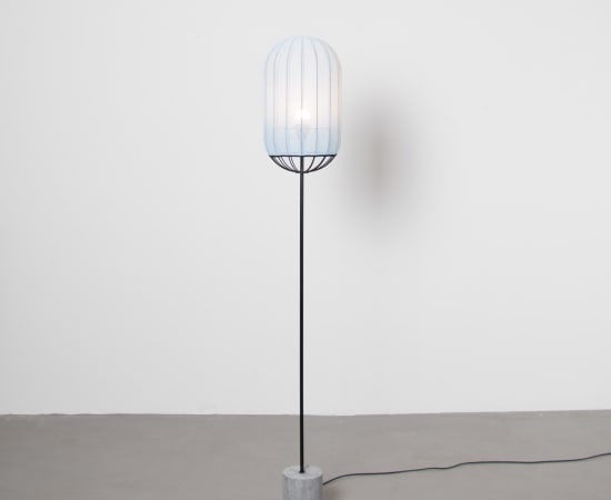 Studio Rik ten Velden, Urchin Floor Lamp Nr 1 - Light Blue