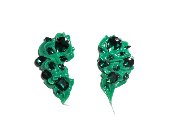 House of Rubber, Whipped Jewel - 0115 - green green, 2023
