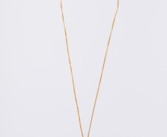 Jesler Muntendam, Form Necklace, gold-plated