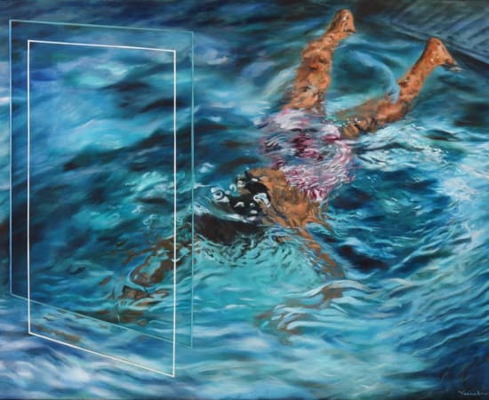 Vasundhara Tewari Broota, Multiple Waves - Mind Body Water, 2015