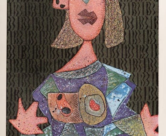 Enrico Baj, Cortigiana