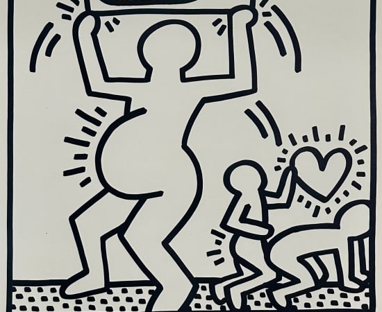Keith Haring, Untitled, 1983