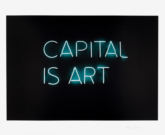 Frank Perrin, « Capital is Art » (Statement 01) Postcapitalism section 01, 2014, 2015