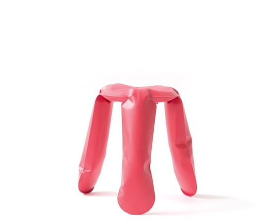 Oskar Zieta, Plopp mini stool strawberry red, 2021