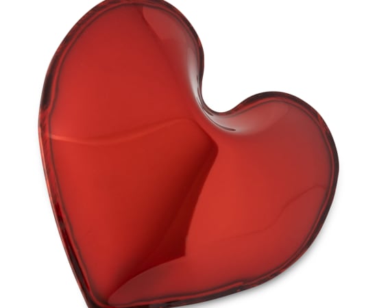 Oskar Zieta, Hot Heart True Red (Inflated)