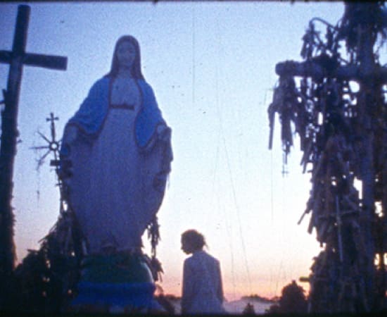 Laura Garbštienė, Frames from a film about an unknown artist. Hill of Crosses, 2010