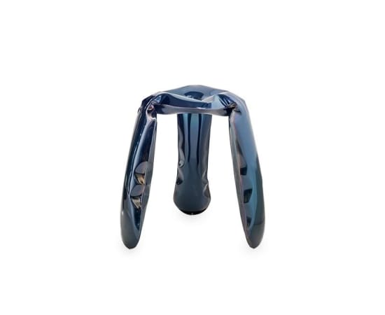 Oskar Zieta, Plopp standard stool heat cosmic blue, 2021