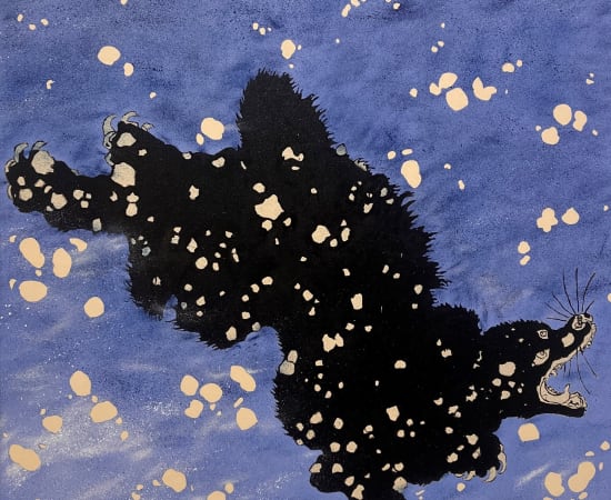 Paulina Domašauskaitė, Krintančiam sniege / In the falling snow , 2024