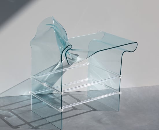 Dorian Renard, Solid Wave (coffee table / kavos staliukas), 2022