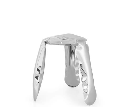 Oskar Zieta, Plopp mini, stool inox