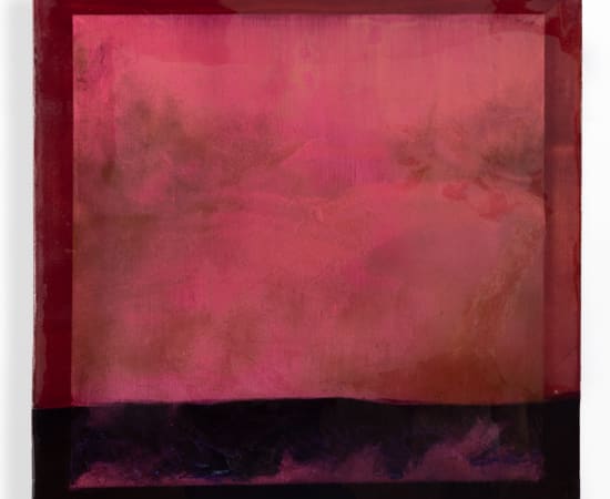 Chris Watts, Untitled (Purple and Burgundy), 2021