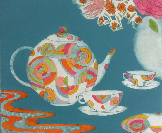 Sally Spens, Tea with Sonia