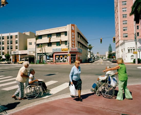 Gay Block, Untitled (Wheelchairs), South Beach, Miami, 1982-85