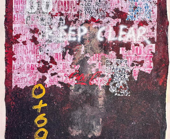 Onyis MARTIN, Series 'Talking Walls' nº 6 - No idling allowed, 2022