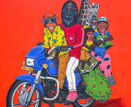 Abdias Ngateu, Promenade à Ben Skin, 2023