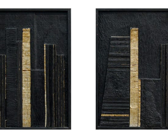 Doff (Appolinaire Guidimbaye), Skyland - Diptych, 2024