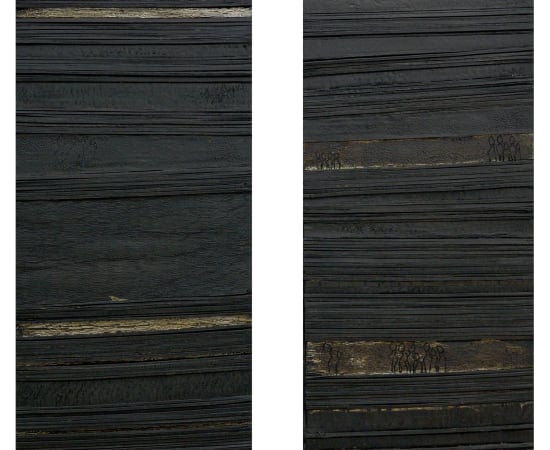 Doff (Appolinaire Guidimbaye), Black Bayon - Diptych, 2024