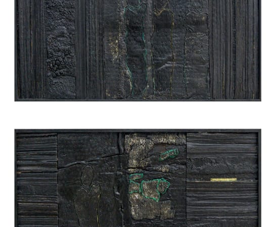Doff (Appolinaire Guidimbaye), Perspective - Diptych, 2024