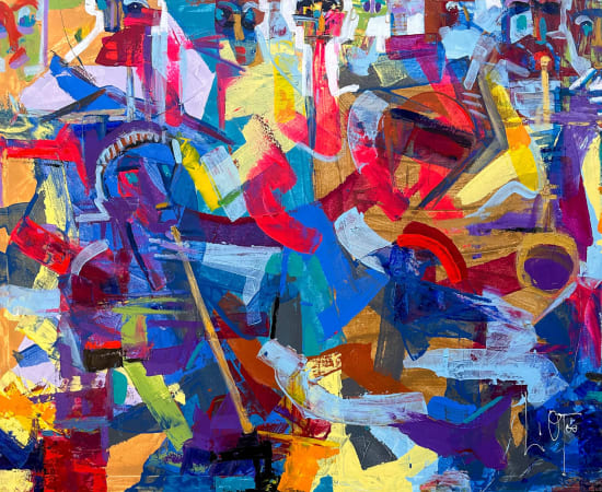 Larry Otoo, Ode to music, 2024