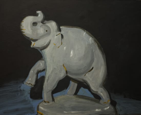 Sergiy Kondratiuk , Porcelain elephant , 2020