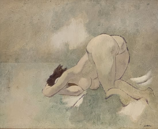 CARL HALL (1921-1996), Untitled Nude in Mist, 1971