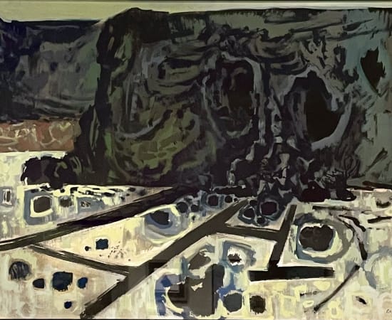 CARL HALL (1921-1996), Lava Formations, 1965
