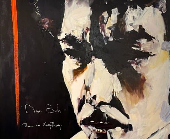 Adam Grosowsky, Portrait of Bob Dylan, 2022