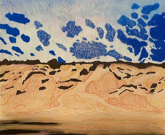 Per Adolfsen, Dunes by the West Coast, 2020