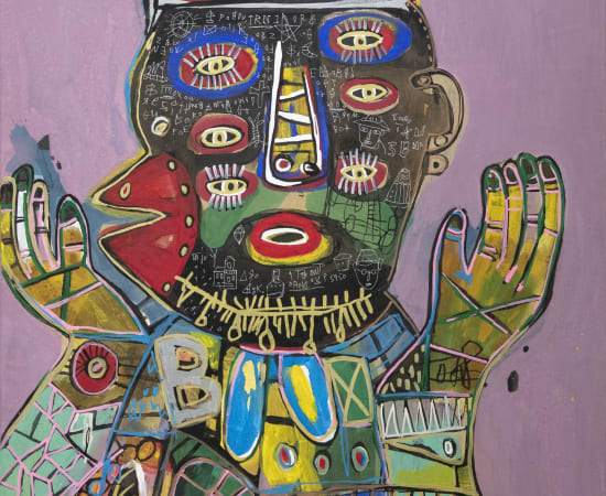 Hako Hankson , The masks of initiation, 2024