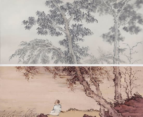 He Sen, 在水岸 at the RiverBank, 2021