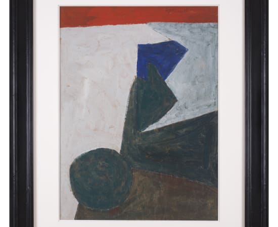 Serge Poliakoff, Composition abstraite, 1954
