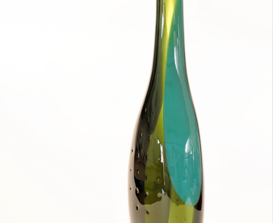 Stewart Hearn, Freedom (grey, lime, opaque green), 2019