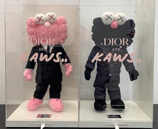 KAWS Dior Plushes, 2019, Polyester plush in Dior Suit, from 5Art Gallery