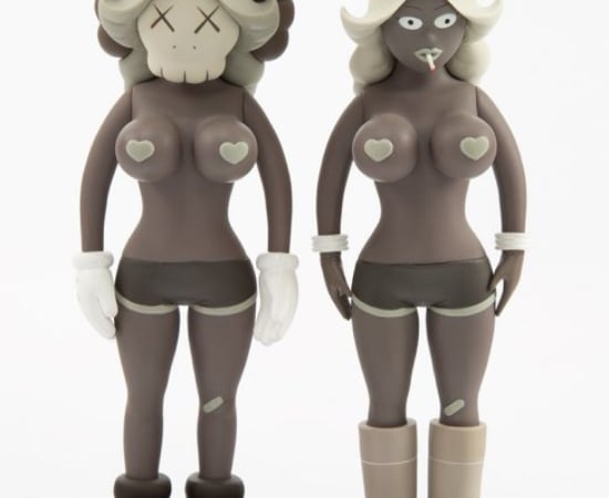 KAWS X TODD JAMES, The Twins, 2006, Painted cast vinyl, from 5Art Gallery