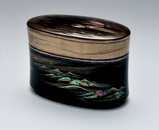 Onihira Keiji, Box with Design in Maki-e, “Dawn', 2017