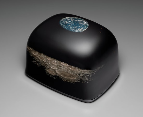 Onihira Keiji, Box with Design in Maki-e, “Travel To The Moon', 2023