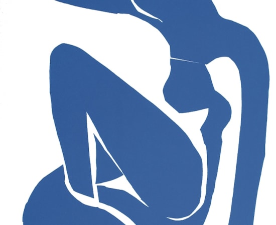 Henri Matisse, Lithographs and Vintage Posters, Nu Bleu VI - The Last Works of Henri Matisse, 1954