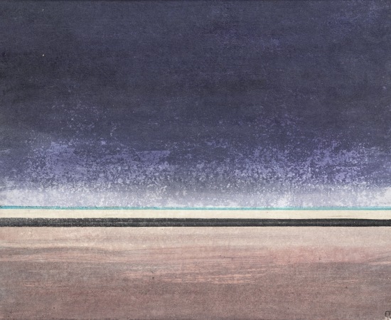 Elena Prentice, Barre d'ombre, marée basse, 2024