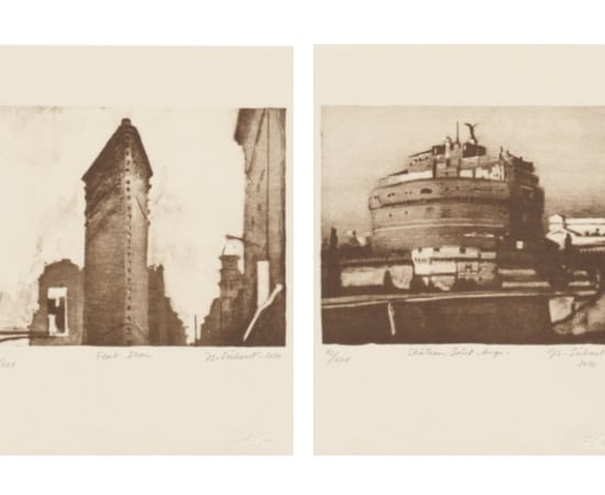 Jean-Baptiste Sécheret, New York, Flat Iron // Rome, château Saint-Ange, 2014