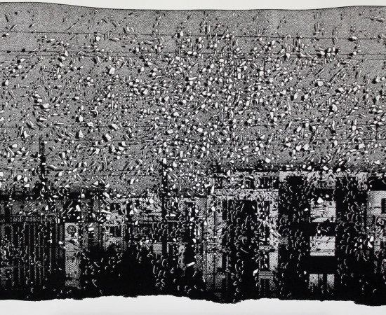 Nicolas Poignon, En face - Les immeubles, 2017