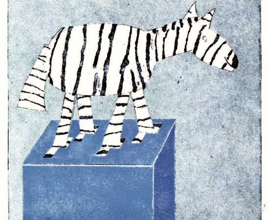 Anna Metz, Série Abécédaire - Zebra (Le Zèbre), 2010
