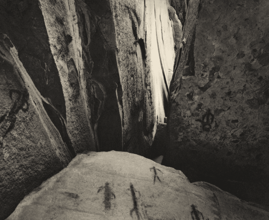 Jon Goodman, Pictographs, Whitcomb Wash, Grand Canyon, 1992