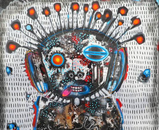 Mederic TURAY, Beyond the Mask 1, 2024