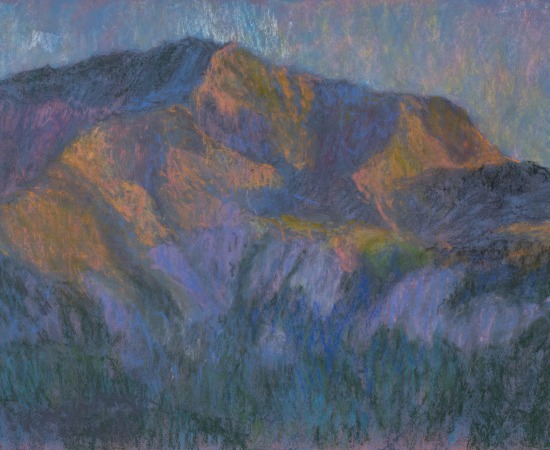 Martin Basdevant, Paysage bleu, 2023